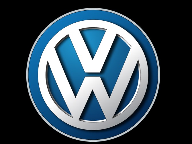 VW logo - sort